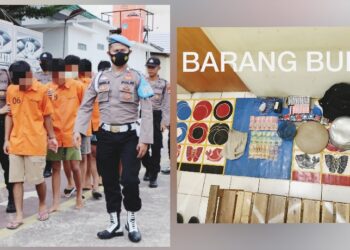 Gerebek Judi Koprok di Gumukmas