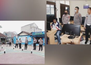 Kapolres Pringsewu Sidak Pelayanan SIM