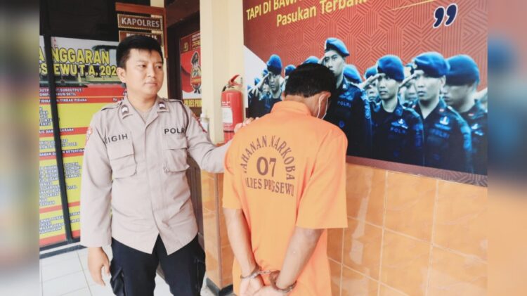 Residivis Kasus Narkoba di Pringsewu