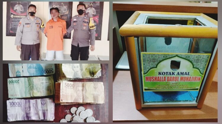 Pencuri Kotak Amal Musala Darul Muhajirin