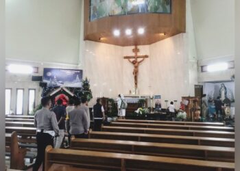 Polres Pringsewu Amankan Gereja