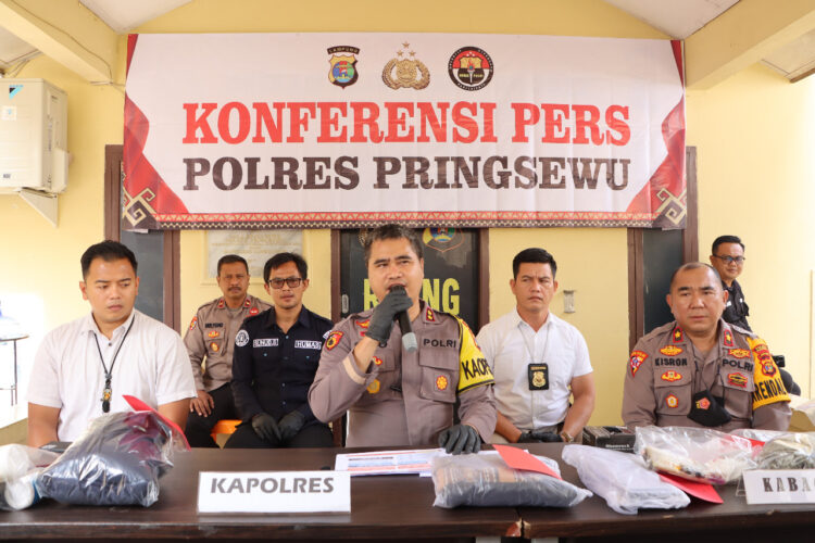 Jumlah Kasus Narkoba di Pringsewu