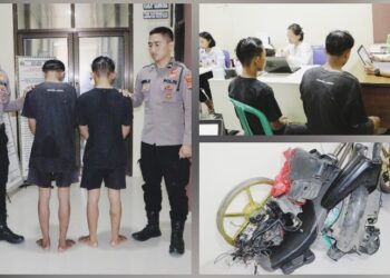 Dua Pencuri Motor di Gadingrejo