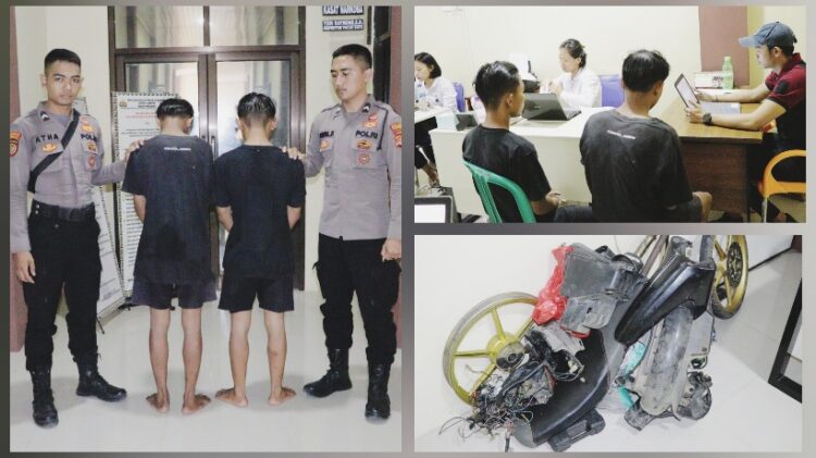 Dua Pencuri Motor di Gadingrejo
