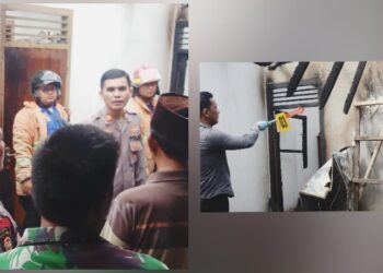 Kebakaran Rumah Kosong di Gadingrejo