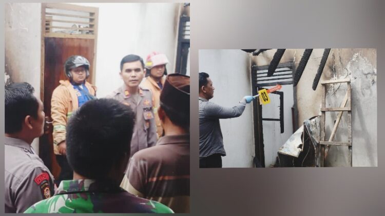 Kebakaran Rumah Kosong di Gadingrejo