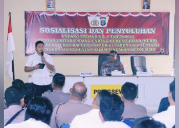 Polres Pringsewu Gelar Sosialisasi KUHP Baru