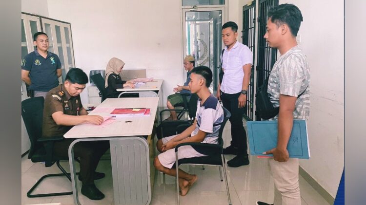 Polsek Pagelaran Limpahkan Tersangka Curanmor