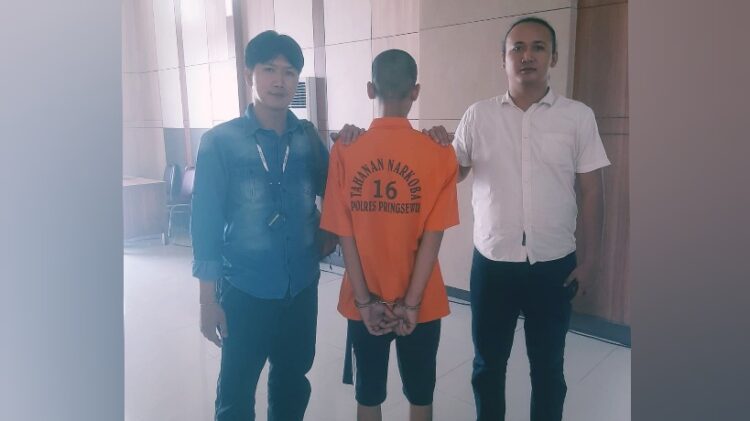 Pelaku Curat 3 Unit HP di Pringsewu